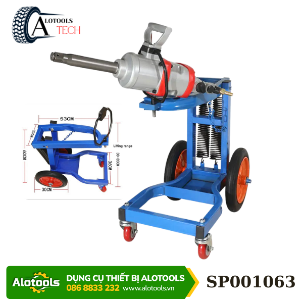 Giá treo đỡ súng Bulong 1 inch kiểu lò xo | AlotoolsTech