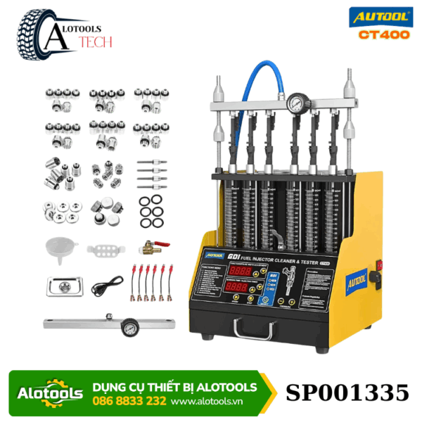 Máy Vệ Sinh Và Kiểm Tra Kim Phun Ô Tô GDI EFI FSI AUTOOL CT400 – Chính Hãng, Đa Năng