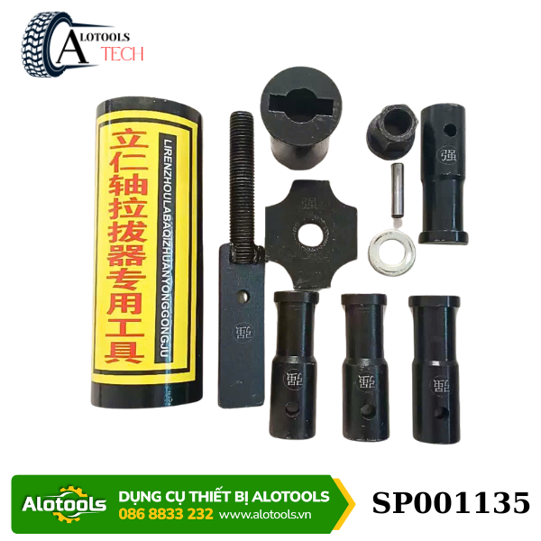 Dụng cụ tháo bạc lót trục đứng cầu trước xe tải Howo – Bộ kéo bạc đứng Howo
