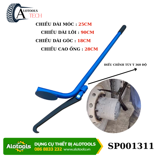 Dụng cụ thay lốp xe tải hạng nặng, dụng cụ tháo lốp xe tải hạng nặng, dành cho xe tải hạng 6-8, xe đầu kéo, xe buýt