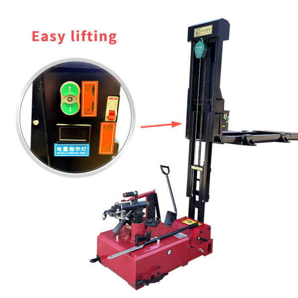 Cấu tạo trong máy tháo lốp khí nén lưu động xe tải, xe con, SUV | K1622AM