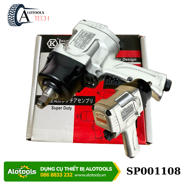 Máy mở ốc – siết bulong hơi 1/2 inch KUSAKI KG-1320 NEW | Lực siết 970N.m