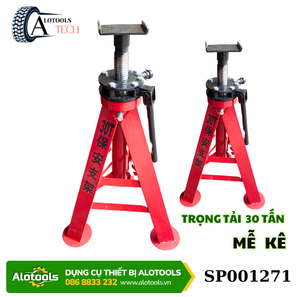 Mễ kê 30 tấn, giá đỡ an toàn kích đỡ bằng ren vặn chuyên nghiệp