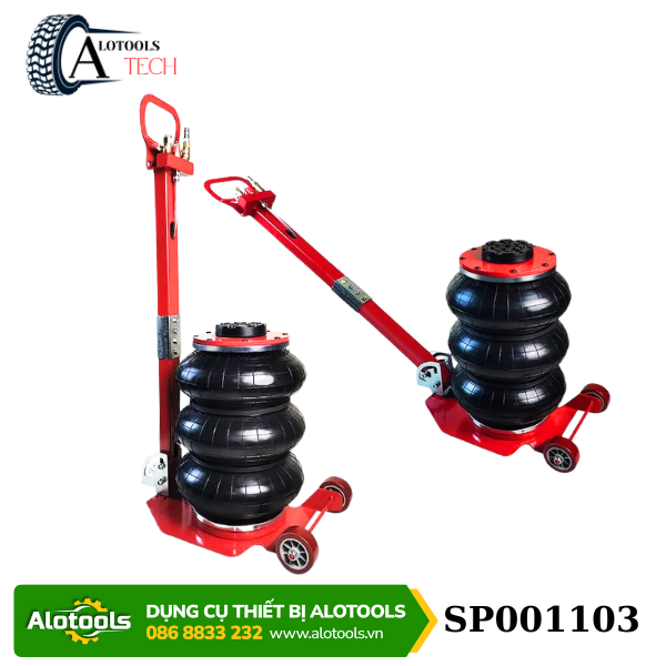 Kích bóng hơi 3 tầng 3 tấn hàng nhập khẩu AlotoolsTech