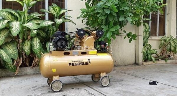 Giới thiệu về máy nén khí dây đai Pegasus TM-V-0.12/8-70L