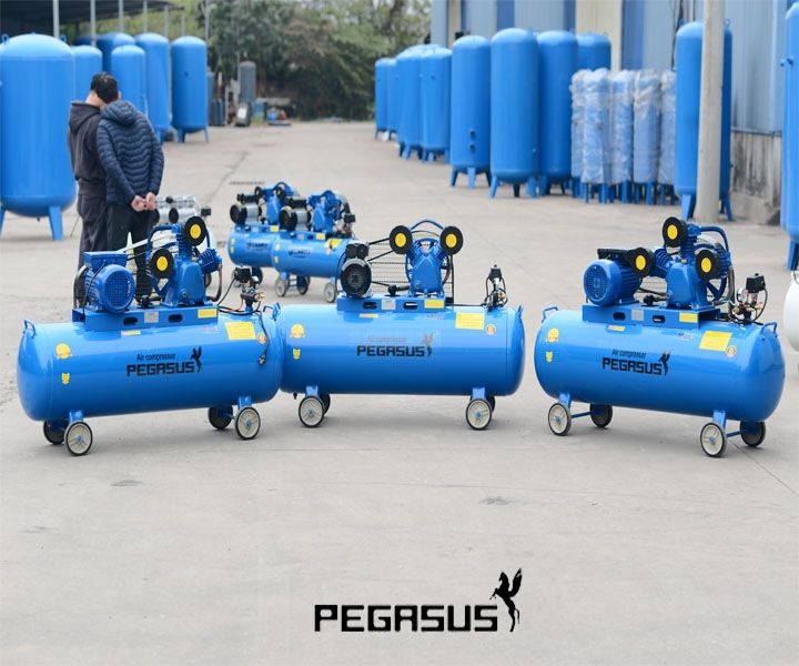 Ứng dụng của máy nén khí dây đai Pegasus TM-W-0.36/8 230L 380V AloTools
