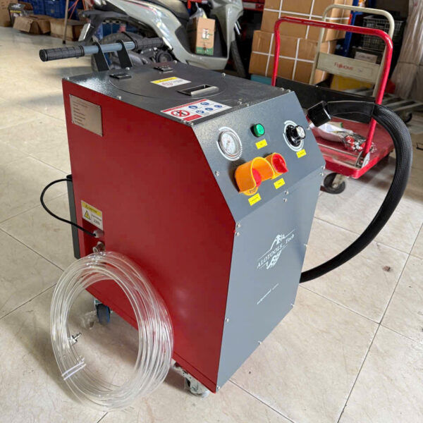 Máy làm sạch carbon buồng đốt, van nạp bằng đá khô CO₂ AlotoolsTech
