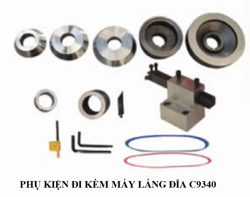 Phụ kiện đi kèm máy láng đĩa mẫu C9340