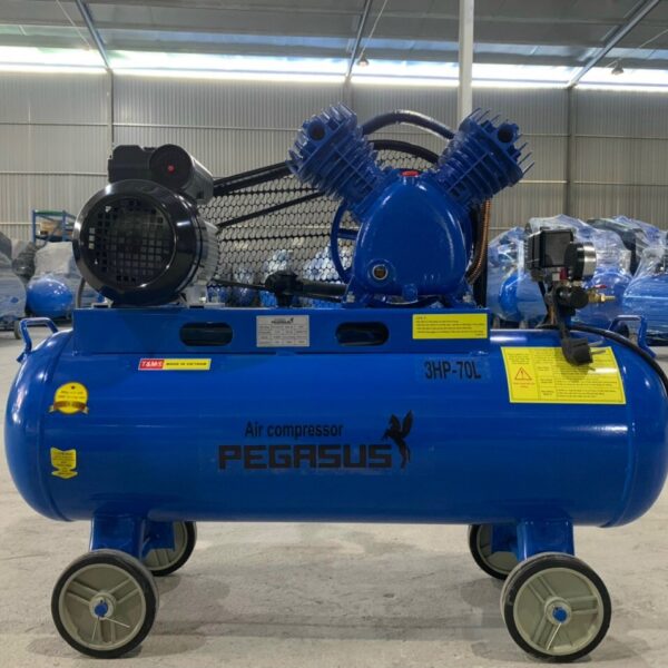 Máy nén khí dây đai Pegasus 180l 7.5hp TM-W-0.67/12.5-180L Alotools