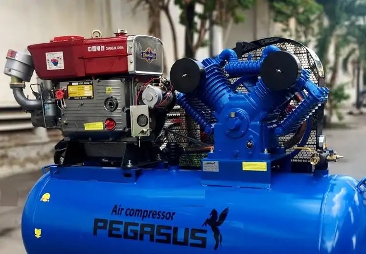 Hướng dẫn sử dụng và bảo trì máy nén khí dây đai Pegasus 5.5HP TM-V-0.6/8-330L Alotools 