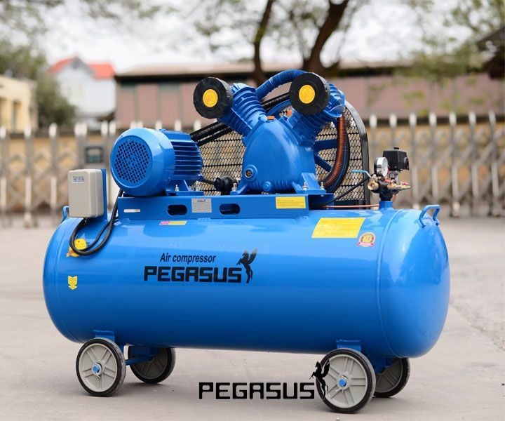 Máy nén khí dây đai Pegasus TM – W-0.36/12.5-230L 220V AloTools