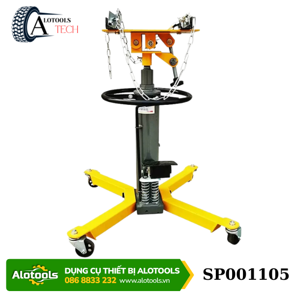 Giá đỡ hộp số động cơ ô tô kiểu đứng 0.6 tấn điều chỉnh linh hoạt 2 tầng