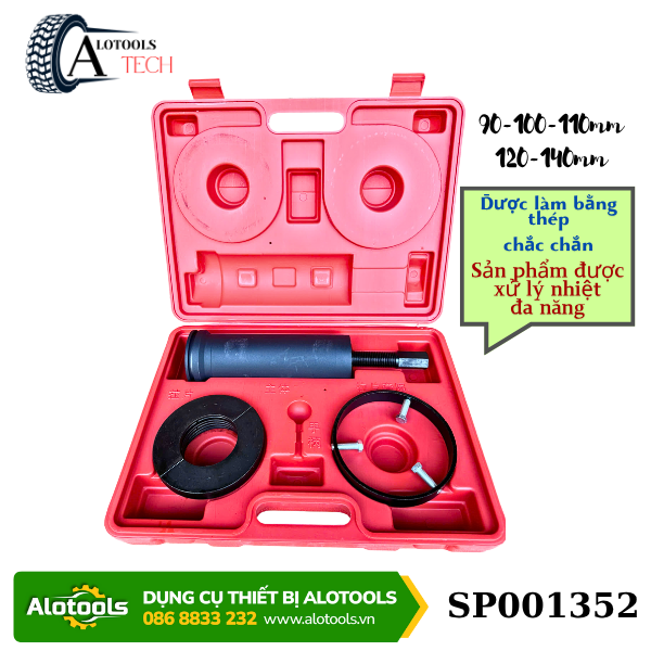 Bộ cảo vòng bi hộp số 90–140mm – Cảo bi rãnh ngoài đầu trục hộp số