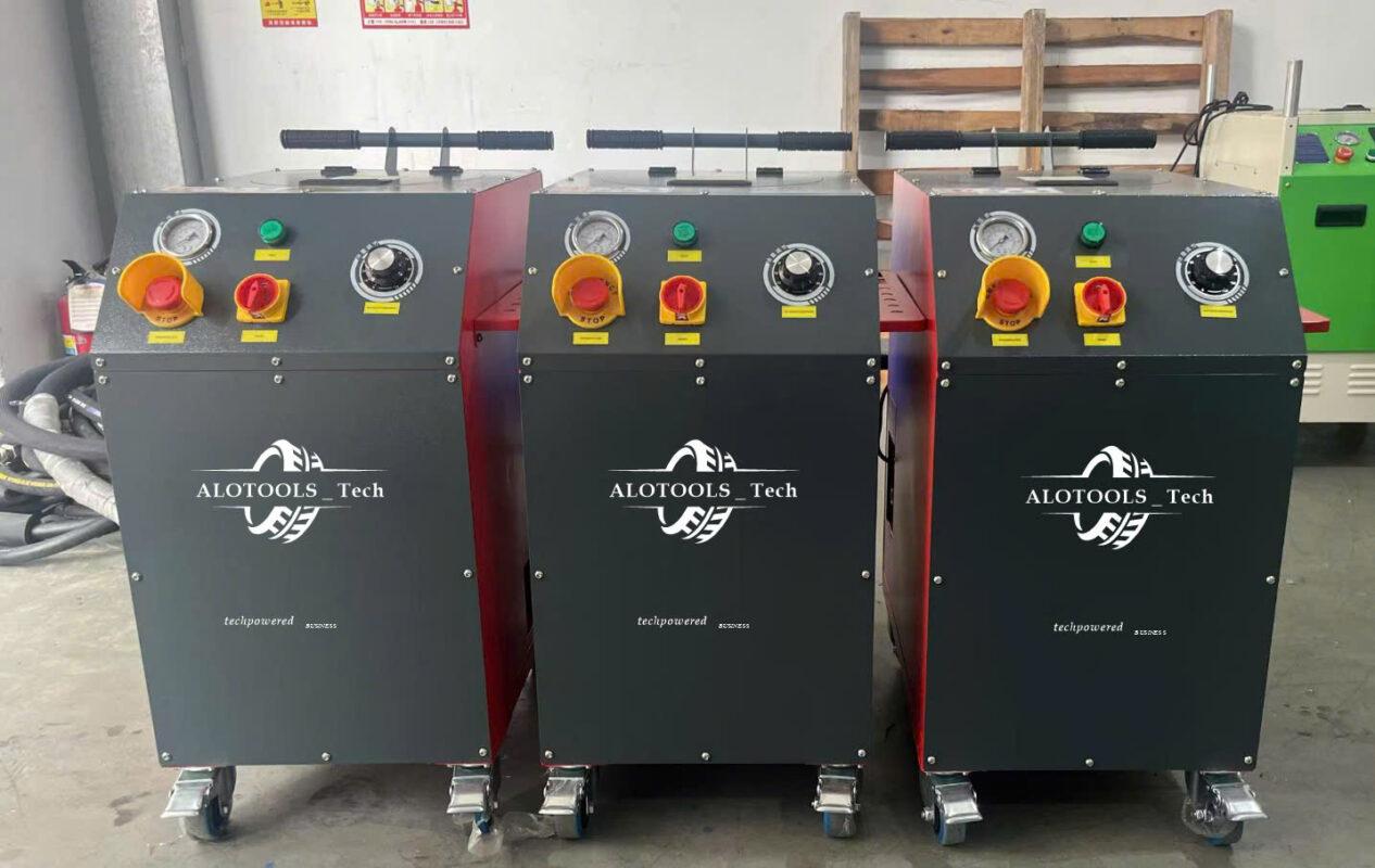 Máy làm sạch carbon buồng đốt, van nạp bằng đá khô CO₂ Alotools