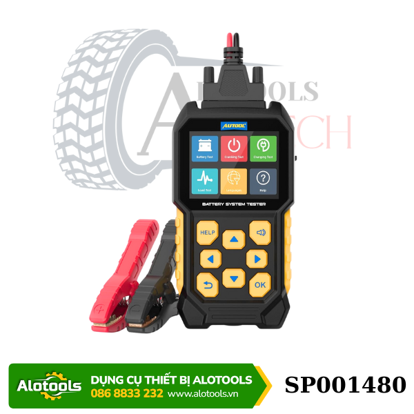 Máy kiểm tra bình ắc quy & hệ thống điện ô tô Autool BT460 | Battery, Cranking, Charging Tester
