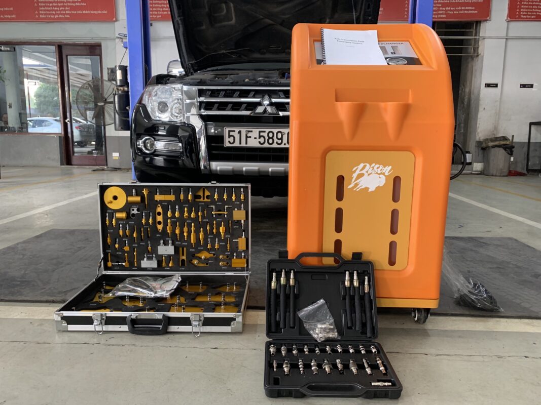 Máy thay dầu hộp số tự động Bison T6A