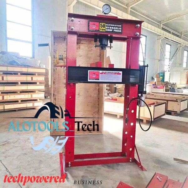 Máy Ép Thủy Lực 50 Tấn Khí Nén 50T Chuyên Dụng Cho Gara Ô Tô,XeTải