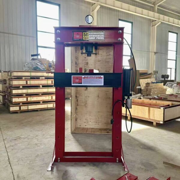 Máy Ép Thủy Lực 50 Tấn Khí Nén 50T Chuyên Dụng Cho Gara Ô Tô,XeTải