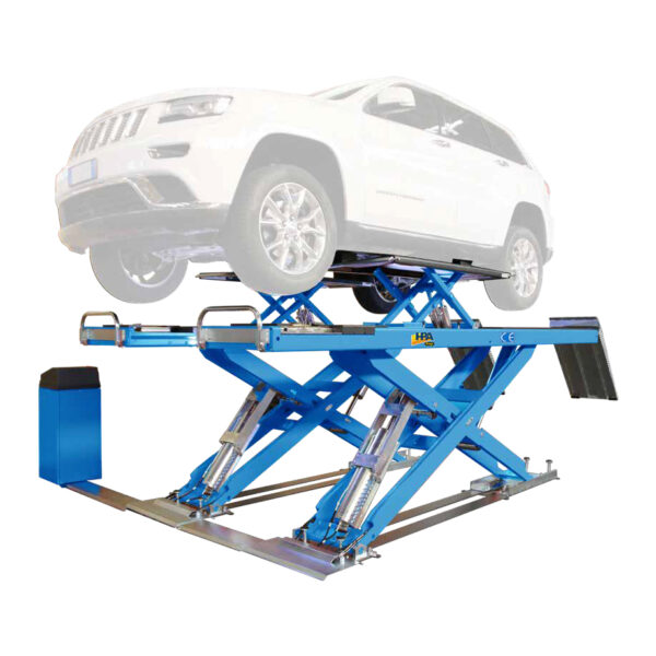 Cầu nâng Super Lift 55XC thiết kế âm nền chắc chắn