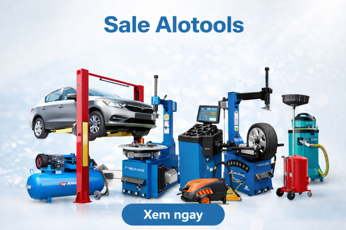 Sale Alotools ưu đãi thiết bị sửa chữa ô tô