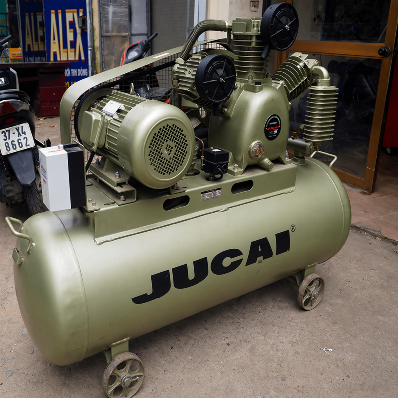 Máy nén khí 2 cấp 10HP AW80012-500L giá tốt