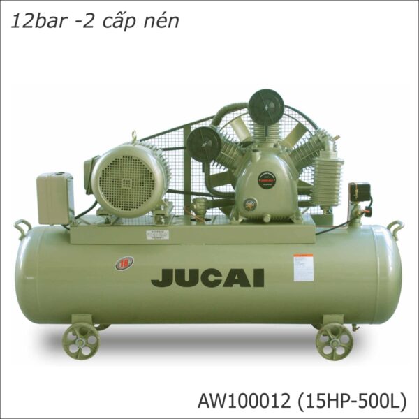 Máy nén khí AW100012 2 cấp nén 15HP chính hãng giá tốt