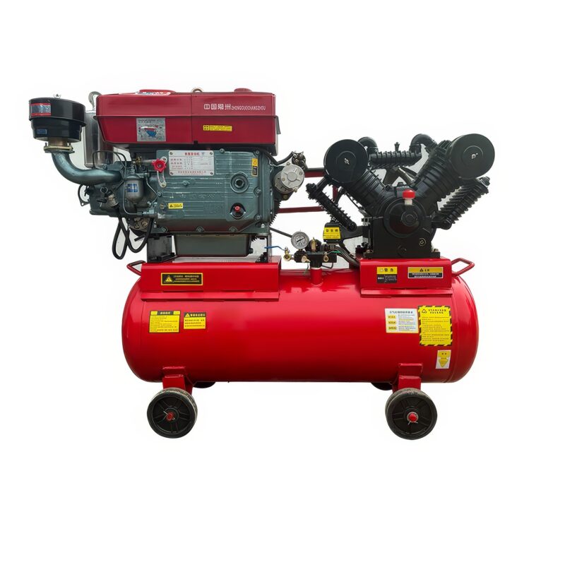 Máy nén khí đầu nổ K18D-300 18HP, 2 cấp, 15 bar, bình 300L