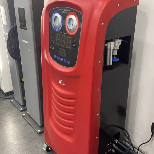 Máy bơm khí ni tơ X730 là thiết bị bơm ni-tơ lốp ô tô tự động