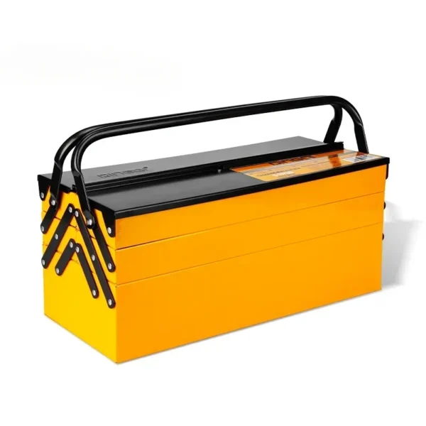 Bộ dụng cụ 59 món Dingqi hộp sắt kéo 3 tầng màu cam