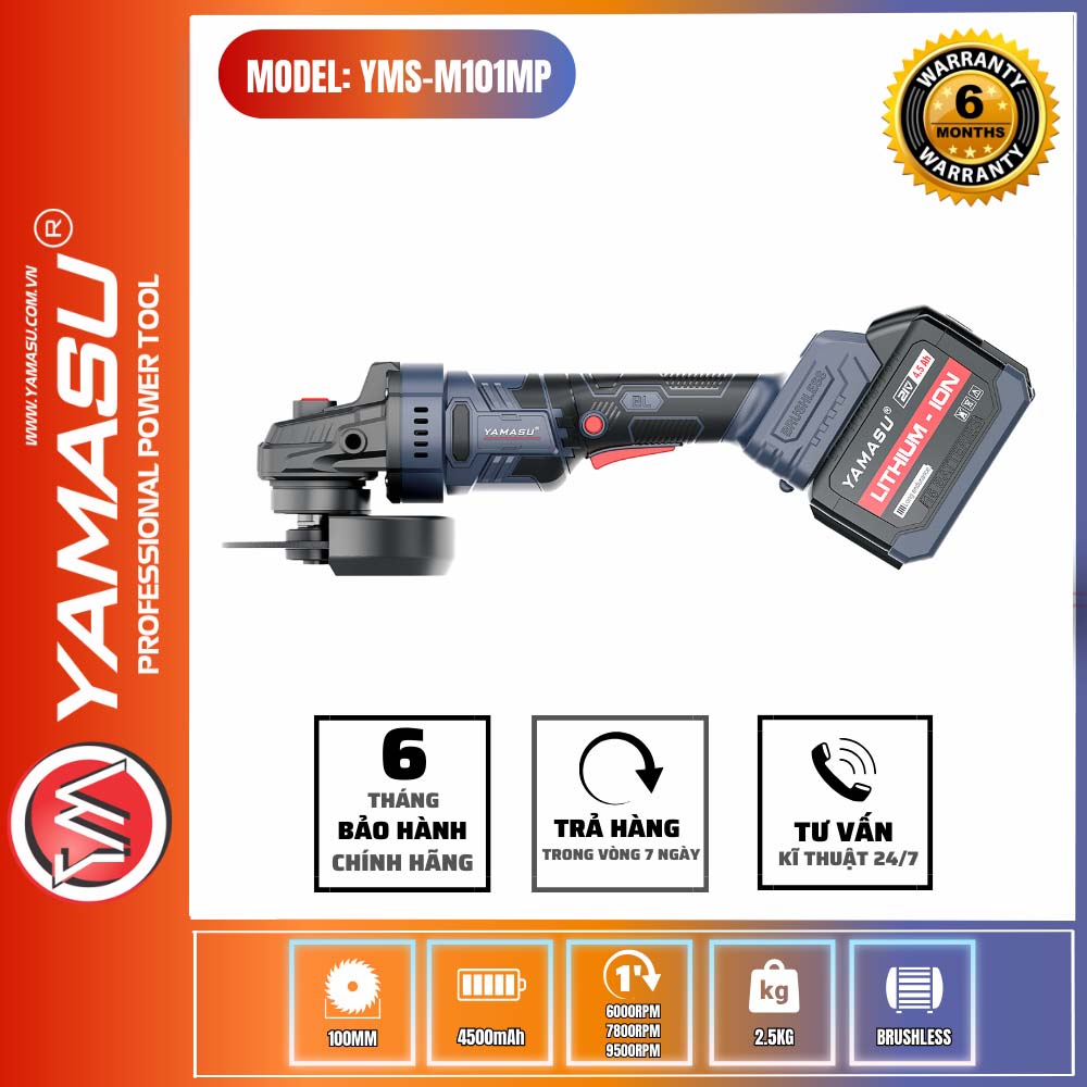 máy cắt mài cầm tay pin