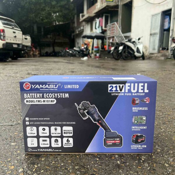máy cắt mài cầm tay pin - hình 2