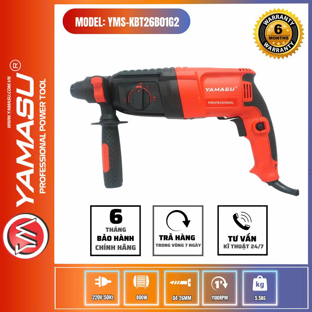 máy khoan bê tông đảo chiều