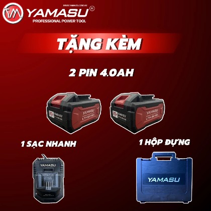 Máy khoan vít pin Yamasu YMS-KT13 20V tải nặng, đầu kẹp Autolock Ø13mm 6 máy khoan pin 80Nm - hình 6