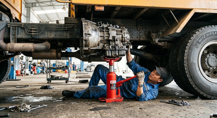 kích nâng hộp số 2 tấn