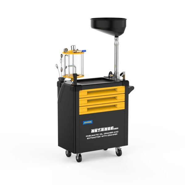 Máy hút dầu OD760 Autool bồn 80 lít, có tủ đồ nghề tích hợp