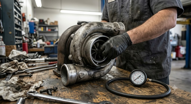 rơ trục cánh tuabin turbo