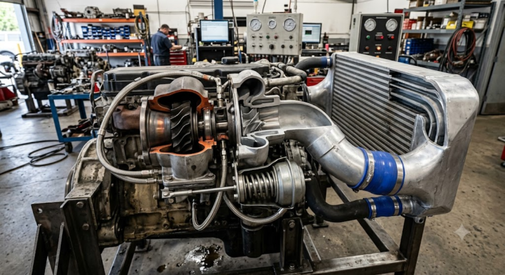 hệ thống tăng áp turbocharger