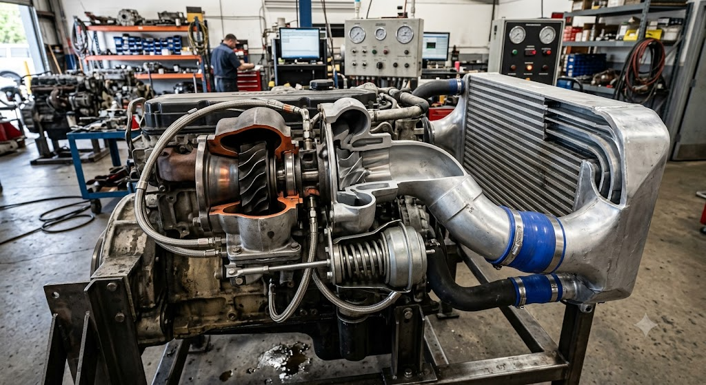 hệ thống tăng áp turbocharger