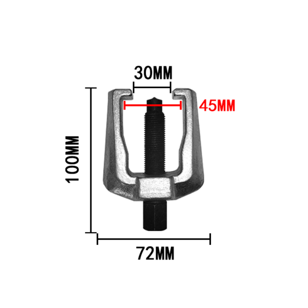 Bộ vam ép khớp cầu, cảo rotuyn trụ lái 5 chi tiết thép CR-V cao cấp 9 bộ cảo rotuyn 5 chi tiết - hình 4