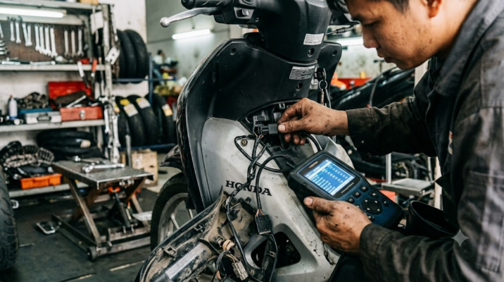 máy đọc lỗi xe máy FI