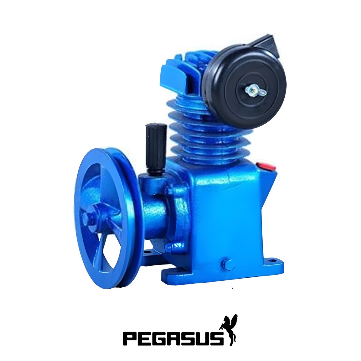 Đầu máy nén khí 1/2HP Pegasus 1 xi lanh, áp 8 bar 6 đầu máy nén khí 1/2HP