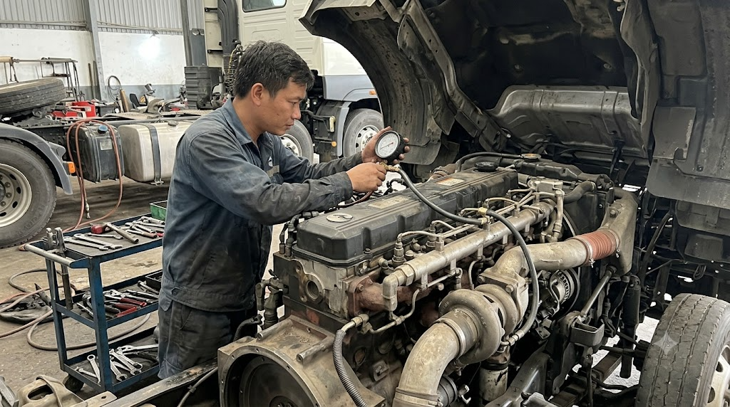 đo áp suất ống rail