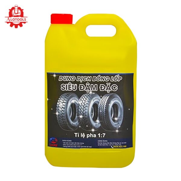 dung dịch làm bóng lốp can 5 lít