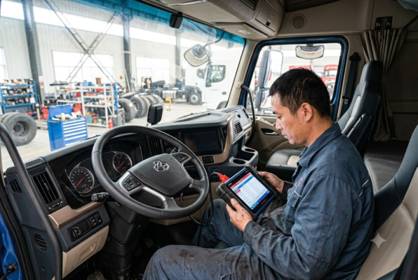 máy chẩn đoán xe tải