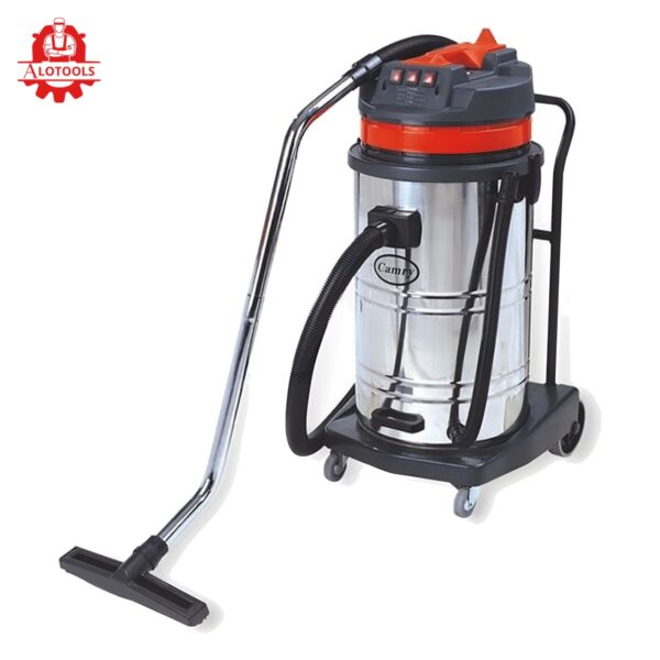 Máy hút bụi Camry BF-585-3 80L 3 mô tơ thùng inox hút khô và ướt