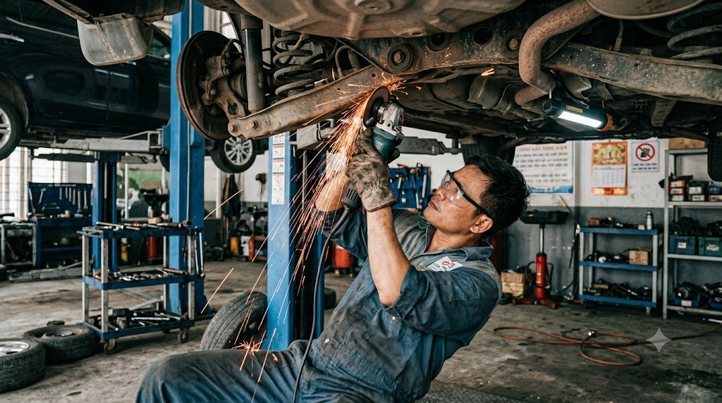 máy mài góc cầm tay có điều tốc
