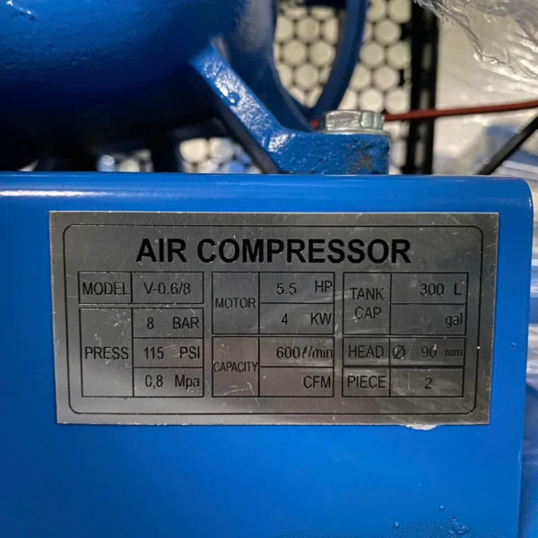 Máy nén khí Aramco 5,5HP 300 lít dây đai, áp 8 bar, điện 380V 15 máy nén khí Aramco 5.5HP 300 lít - hình 7