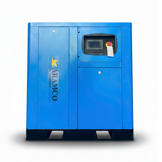 Máy nén khí biến tần Aramco 50HP (37 kW) trục vít, 1,86–6,0 m³/phút 9 máy nén khí biến tần Aramco 50HP
