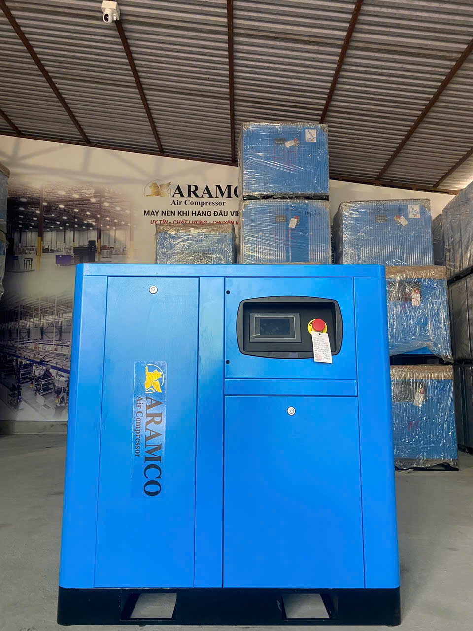 Máy nén khí biến tần Aramco 50HP (37 kW) trục vít, 1,86–6,0 m³/phút 11 Máy Aramco HD-37VSD 50HP - ảnh 3