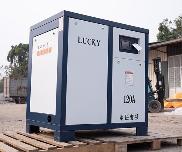 máy nén khí biến tần Lucky 120HP - hình 3